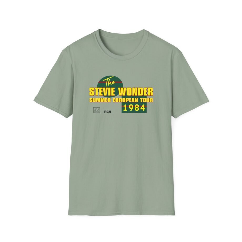 Stevie Wonder 84 Unisex Softstyle T-Shirt