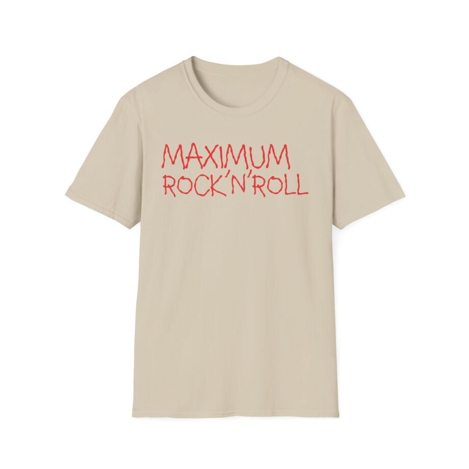 Primal Scream Maximum Rock'n'roll Unisex Softstyle T-Shirt