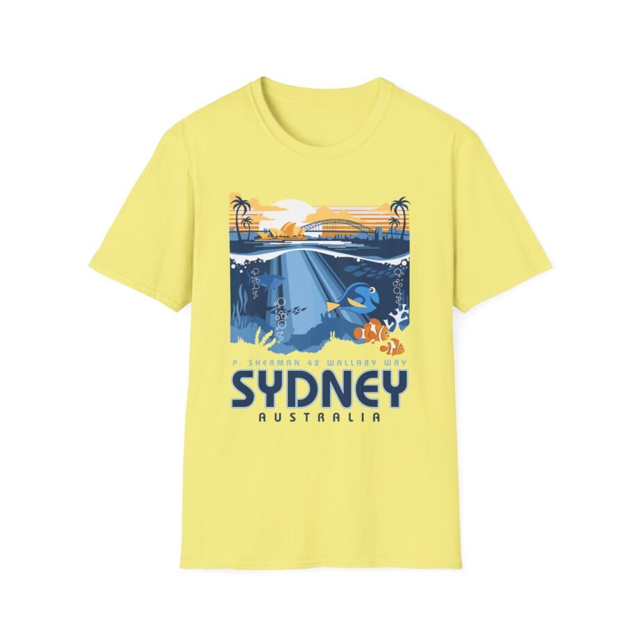 Nemo P.sherman Wallaby 42 Sydney Australia Unisex Softstyle T-Shirt
