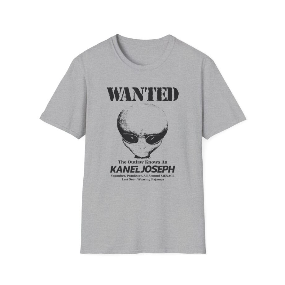 Kanel Joseph Wanted Alien Unisex Softstyle T-Shirt
