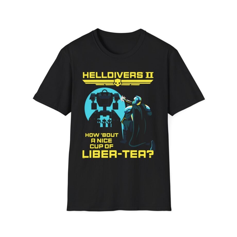 Helldivers Cup of Liber-tea Unisex Softstyle T-Shirt