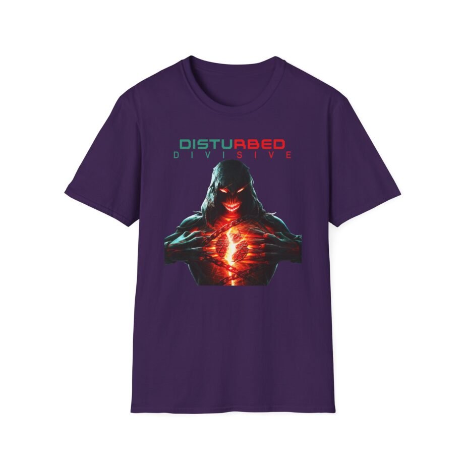 Disturbed Divisive Unisex Softstyle T-Shirt