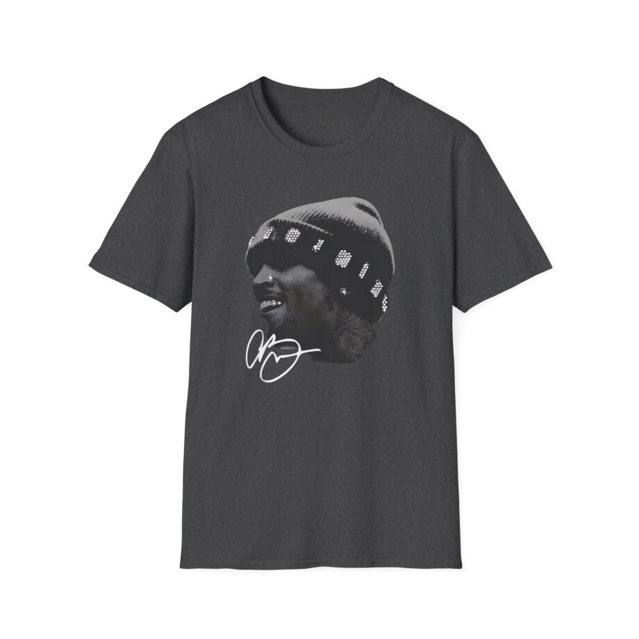 Chris Brown Rhinestone Big Head Unisex Softstyle T-Shirt