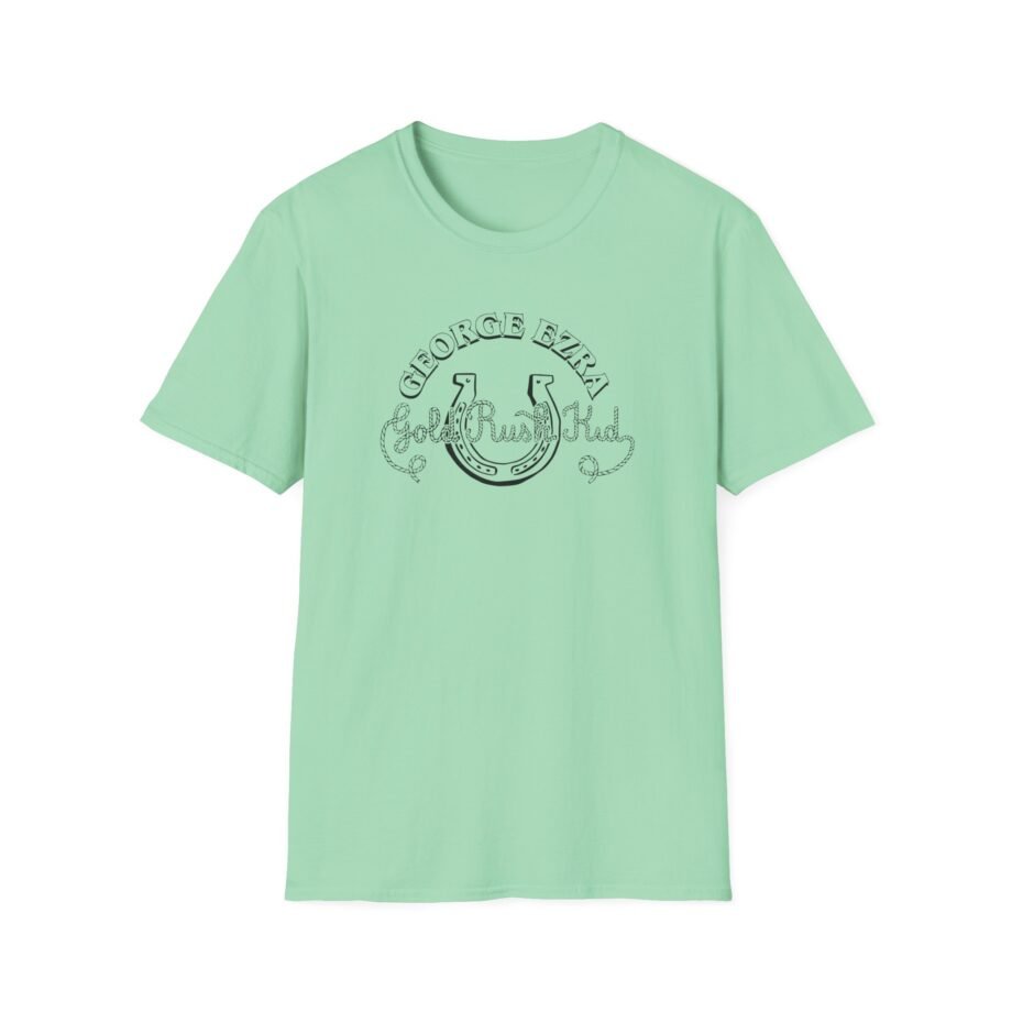 George Ezra Gold Rush Kid Horse Shoe Unisex Softstyle T-Shirt
