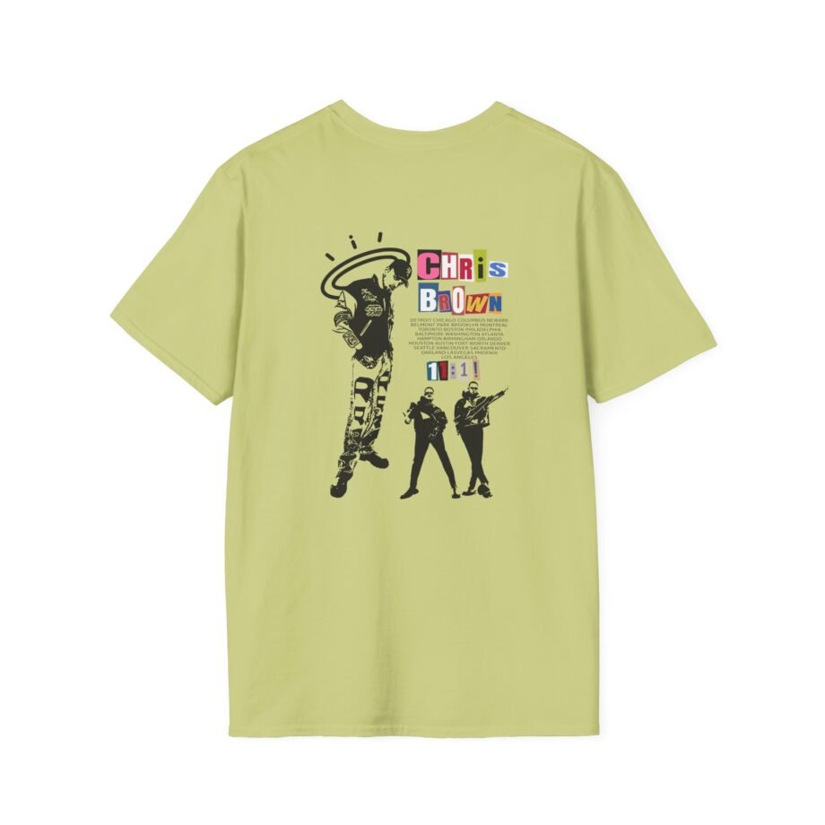 Chris Brown 11:11 USA Tour Unisex Softstyle T-Shirt