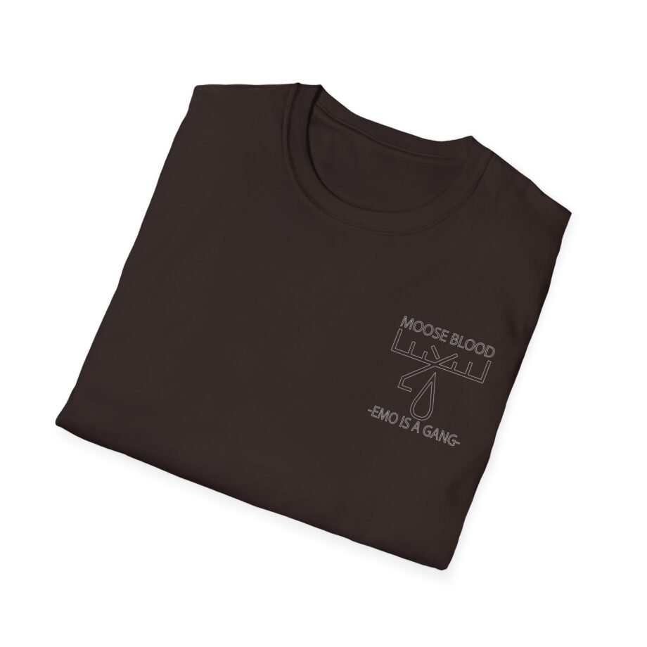 Moose Blood Emo is a Gang Unisex Softstyle T-shirt