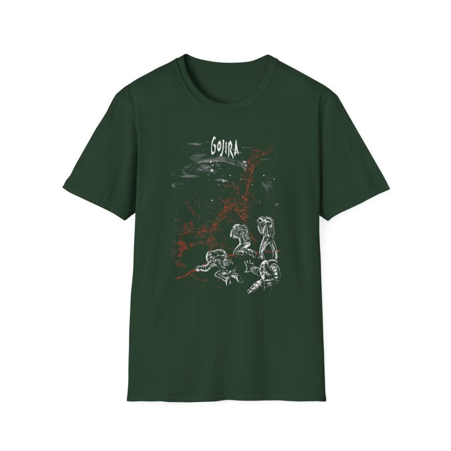 Gojira Eiffel Falls Unisex Softstyle T-Shirt
