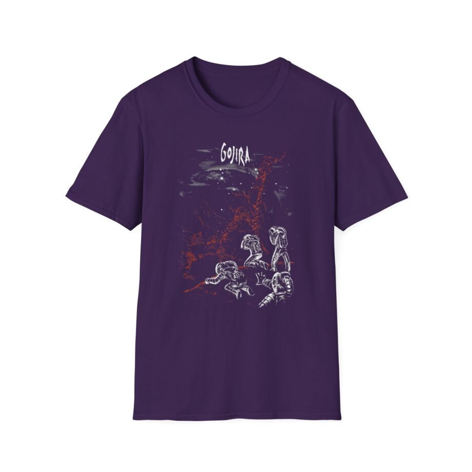 Gojira Eiffel Falls Unisex Softstyle T-Shirt