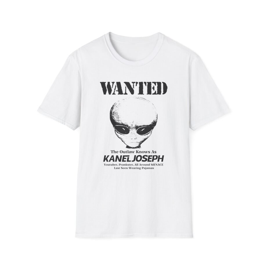 Kanel Joseph Wanted Alien Unisex Softstyle T-Shirt