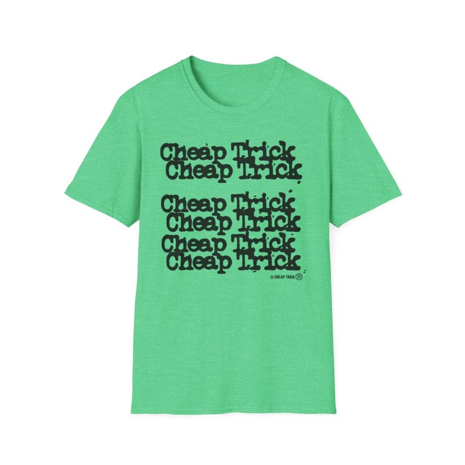 Cheap Trick Stacked Logo Unisex Softstyle T-shirt