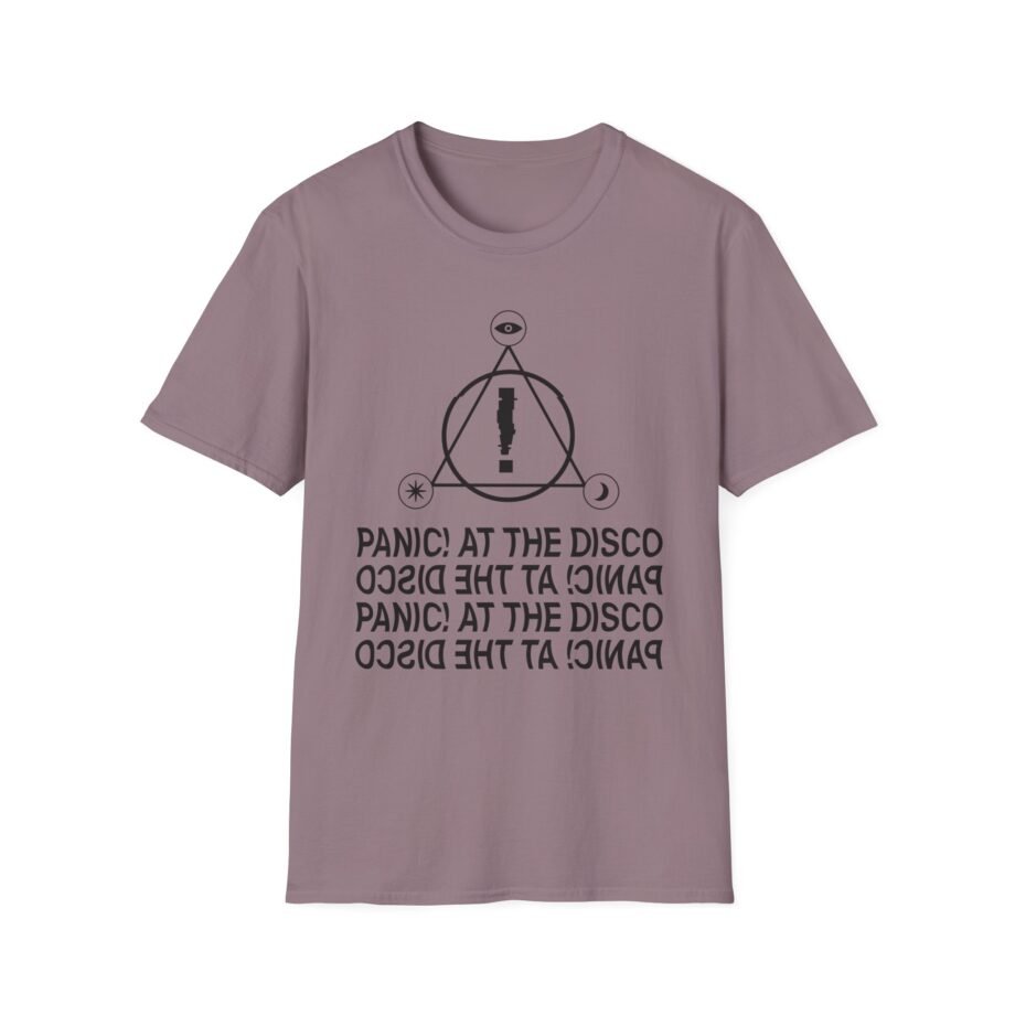 Panic at the Disco Stacked Wave Logo Unisex Softstyle T-Shirt