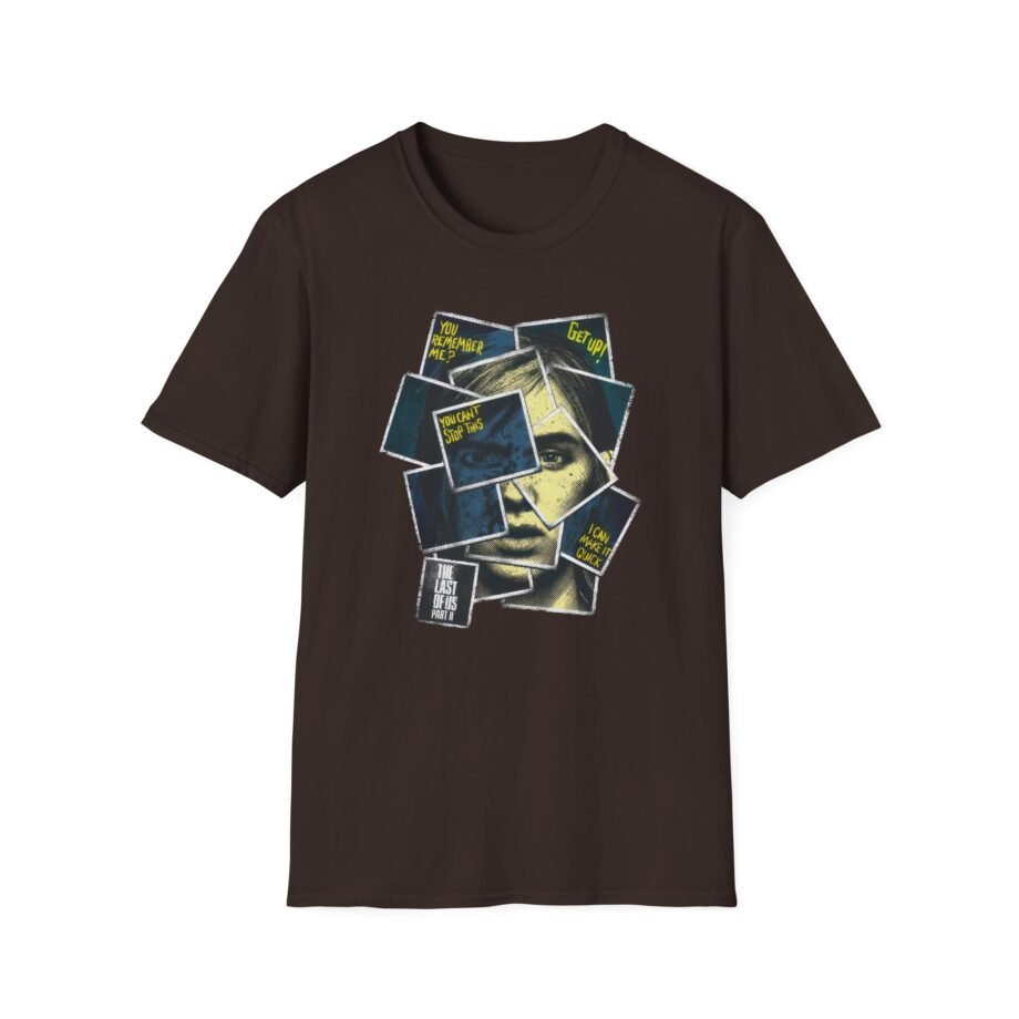 The Last of Us Ellie Collage Unisex Softstyle T-Shirt
