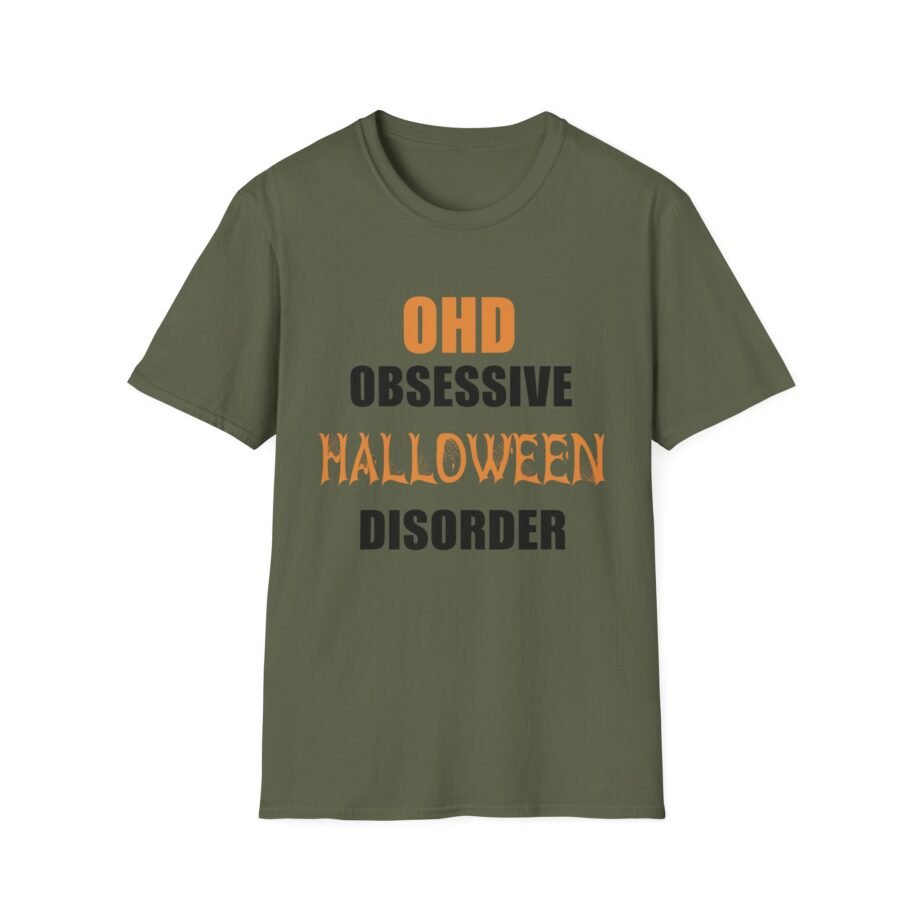 OHD Obsessive Halloween Disorder Unisex Soft-style T-shirt