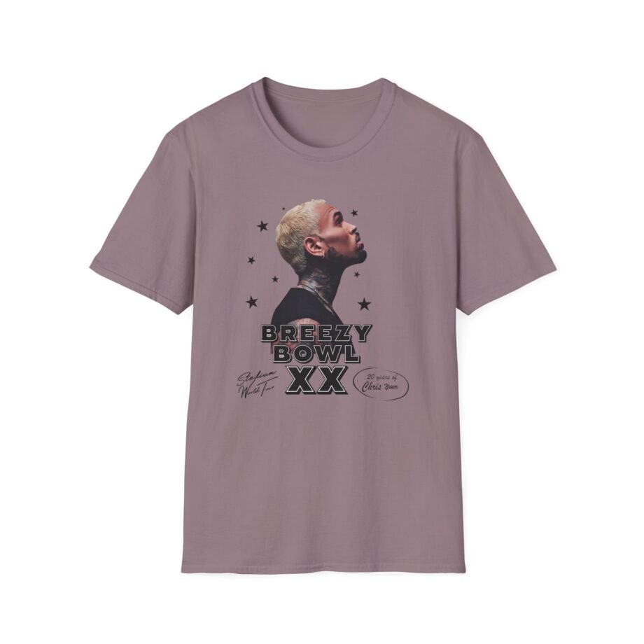Chris Brown Breezy Bowl Xx Tour Unisex Softstyle T-Shirt