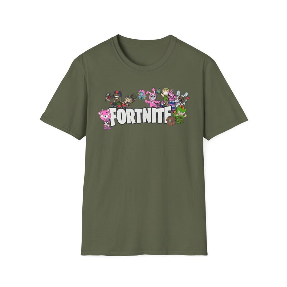 Fortnite Chibi Characters Unisex Softstyle T-Shirt
