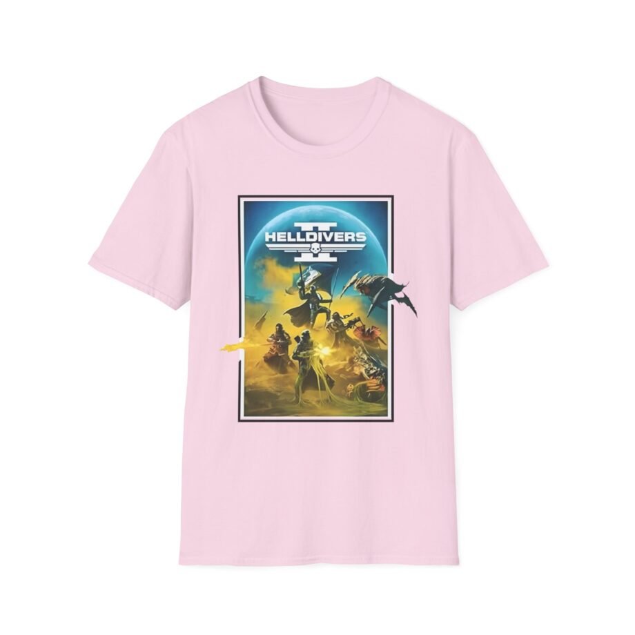 Helldivers Key Art Unisex Softstyle T-Shirt