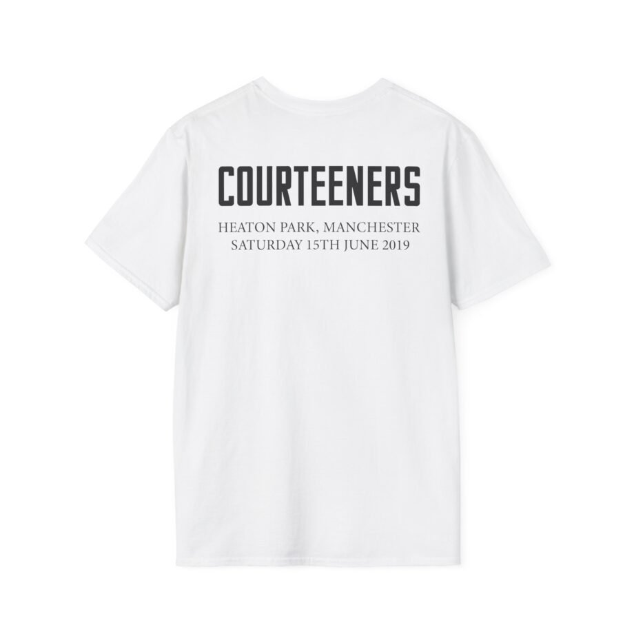 Courteeners Hand Illustrated Heaton Park Event Unisex Softstyle T-Shirt