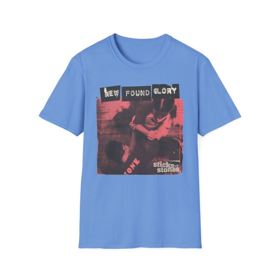 New Found Glory Sticks and Stones Xerox Unisex Softstyle T-Shirt