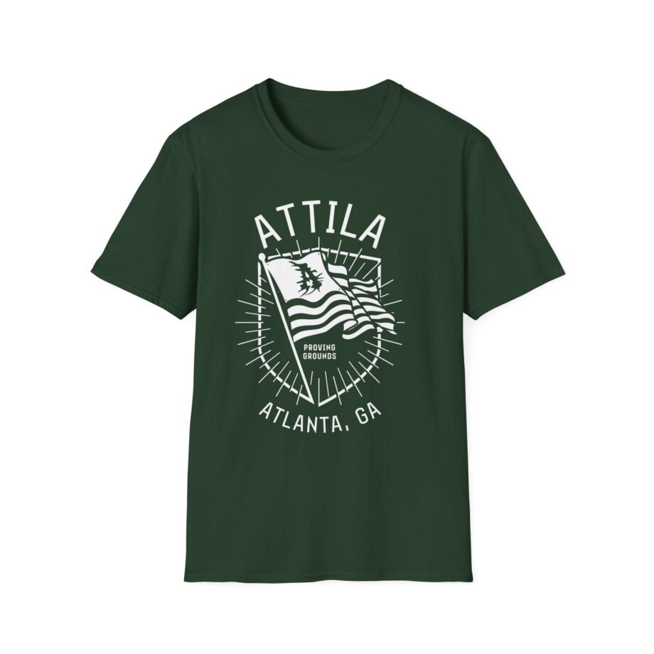 Attila Icon Flag Unisex Softstyle T-Shirt