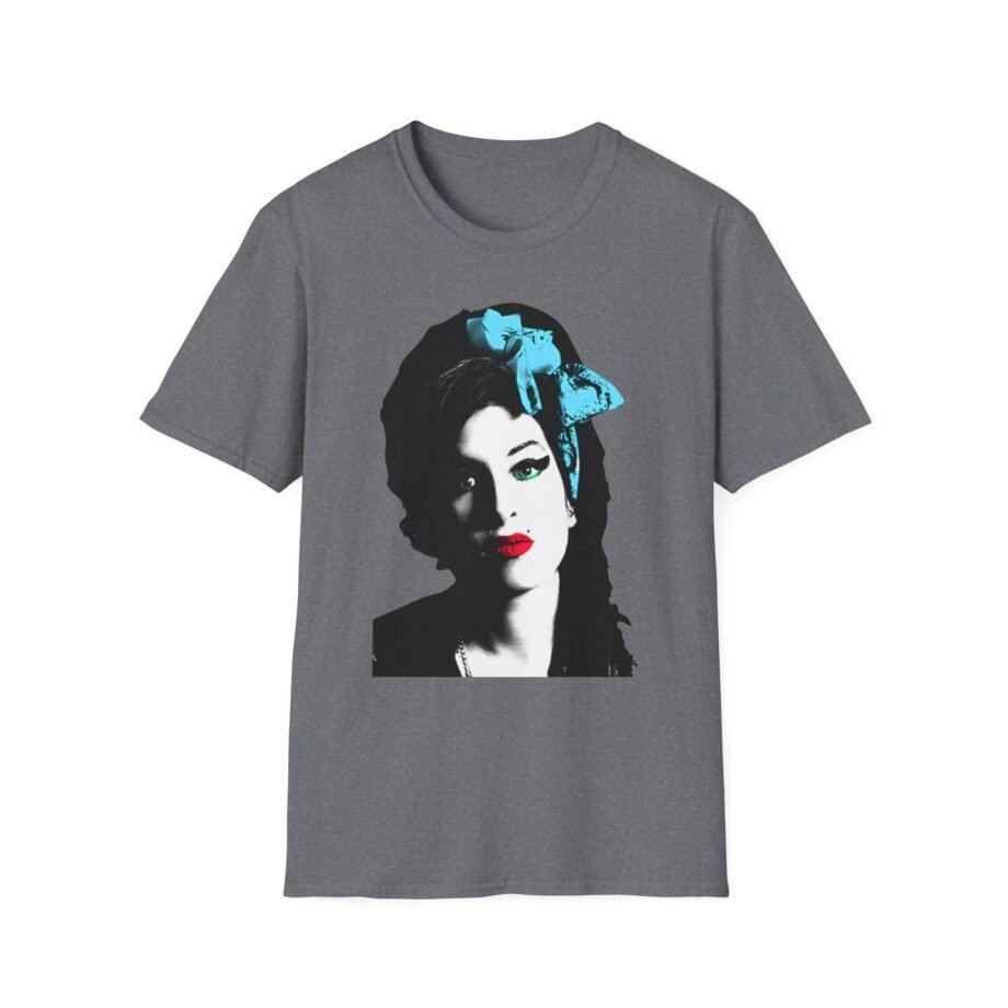 Amy Winehouse Portrait Unisex Softstyle T-Shirt