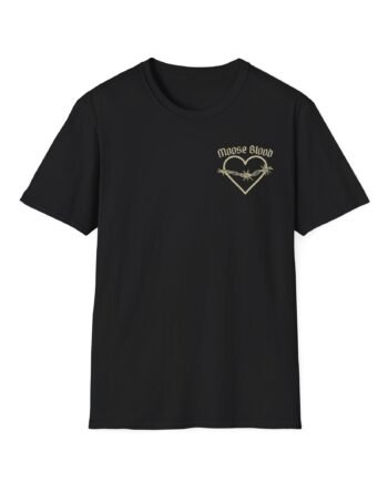 Moose Blood Barbed Wire Heart Unisex Softstyle T-Shirt