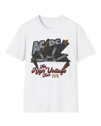 Acdc the High Voltage Tour Unisex Softstyle T-Shirt