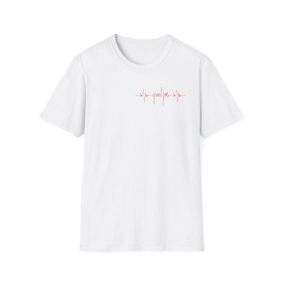 Pearl Jam Ekg Flame Unisex Softstyle T-Shirt