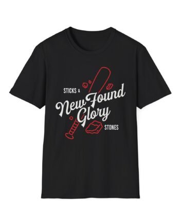 New Found Glory Sticks and Stones Baseball Unisex Softstyle T-Shirt