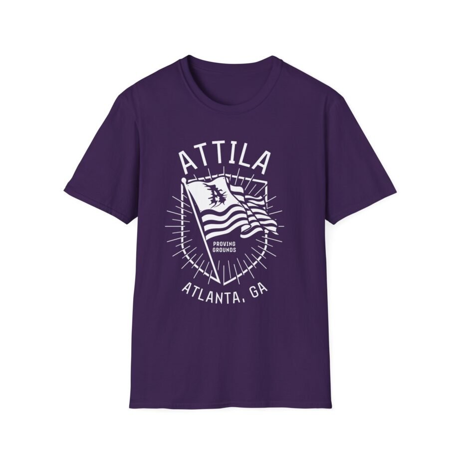 Attila Icon Flag Unisex Softstyle T-Shirt