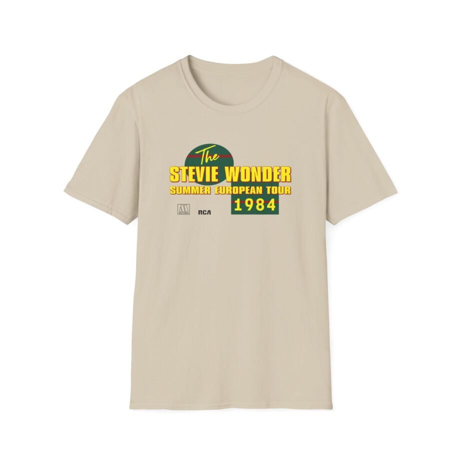 Stevie Wonder 84 Unisex Softstyle T-Shirt