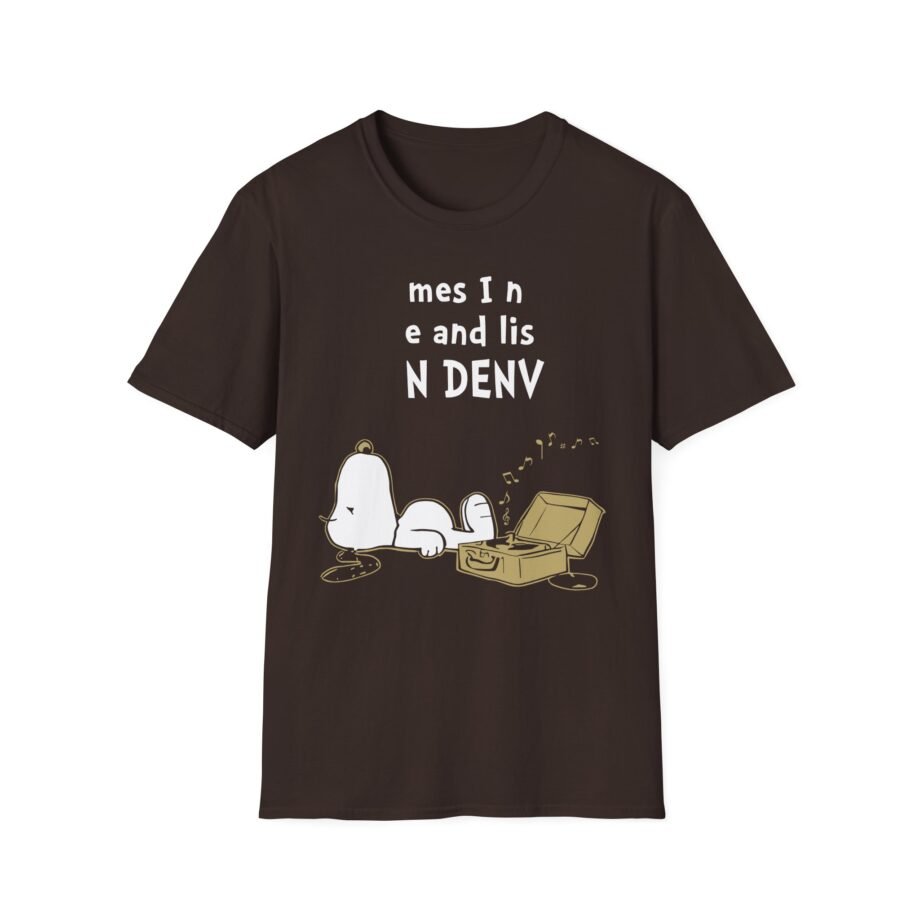 John Mellencamp Sometimes I Need to Be Alone and Listen to Unisex Softstyle T-Shirt