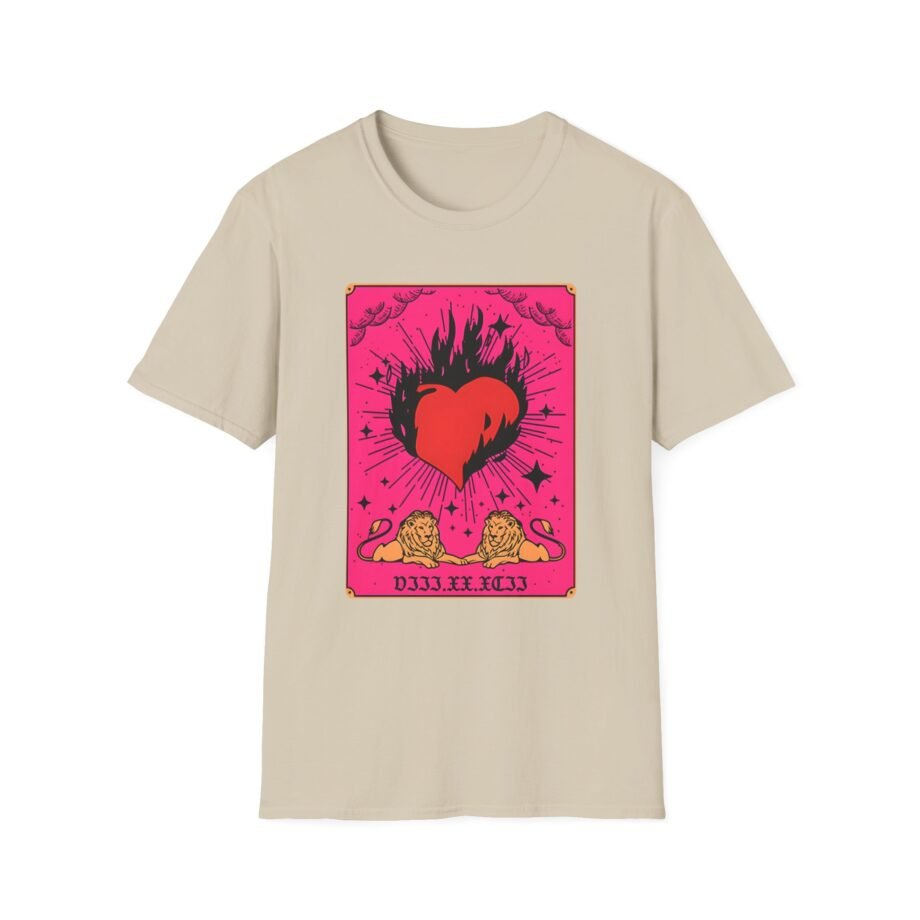 Demi Lovato Burning Heart Unisex Softstyle T-Shirt