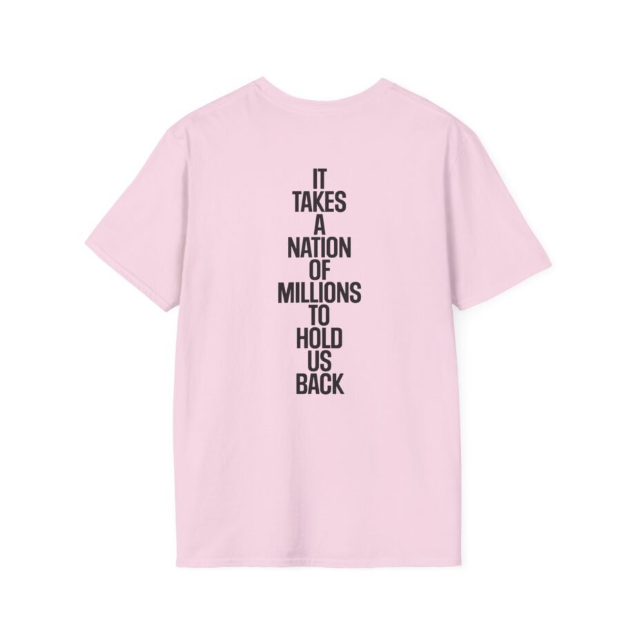 Public Enemy Nation Stack Text Unisex Softstyle T-Shirt