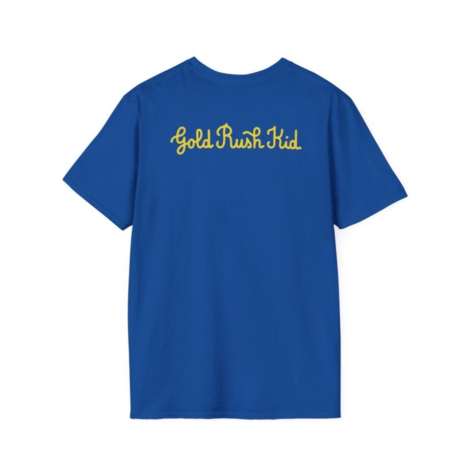 George Ezra Leaning Gold Rush Kid Unisex Softstyle T-Shirt