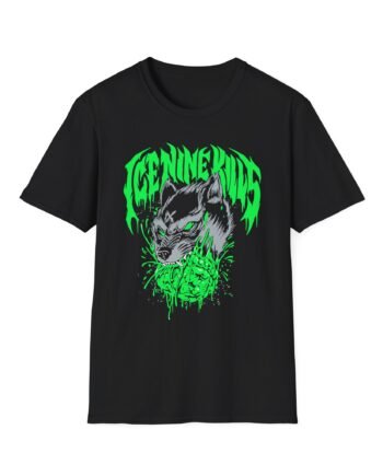 Ice Nine Kills Ink Wolf Unisex Softstyle T-Shirt