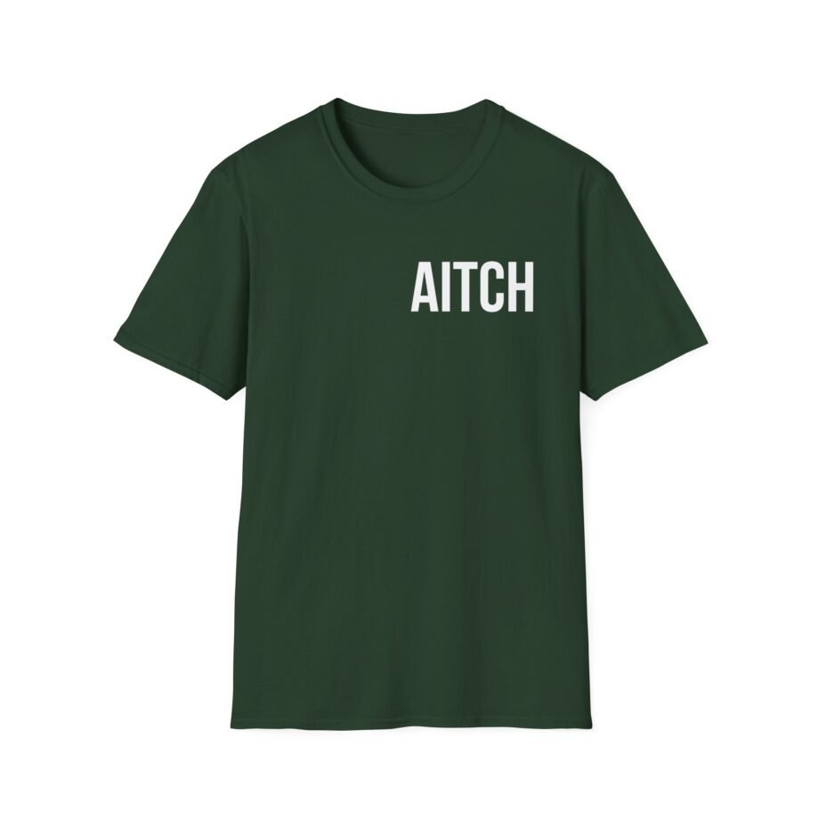 Aitch Pocket Logo Unisex Softstyle T-shirt