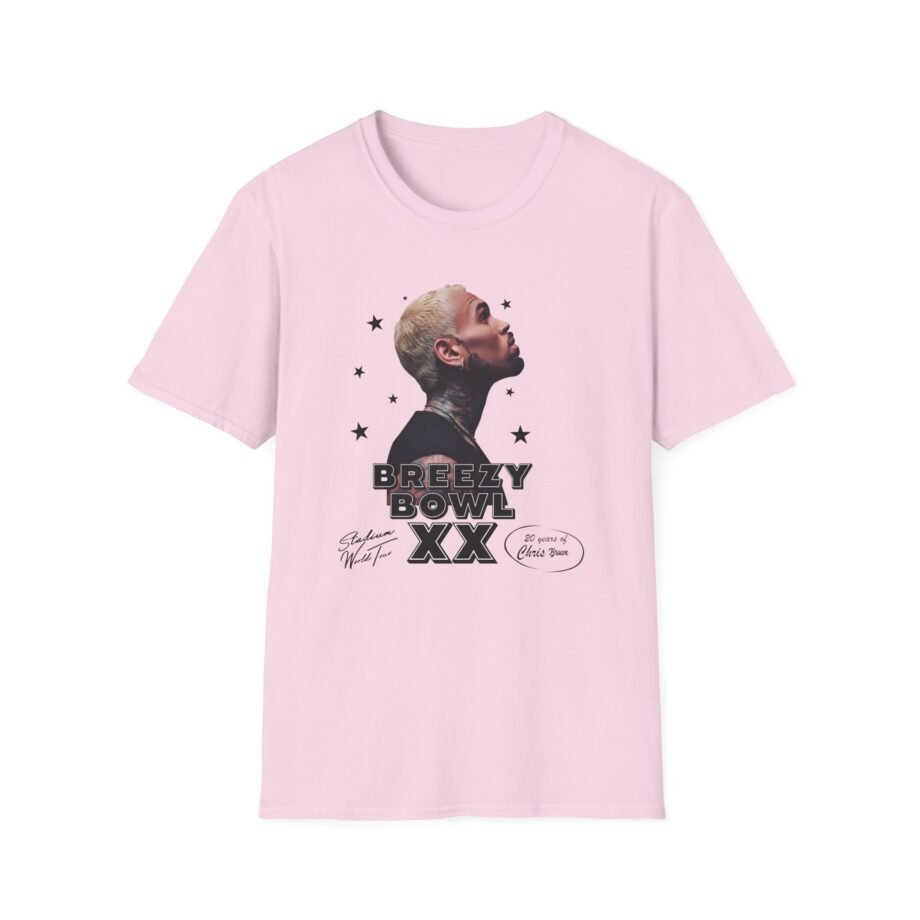 Chris Brown Breezy Bowl Xx Tour Unisex Softstyle T-Shirt