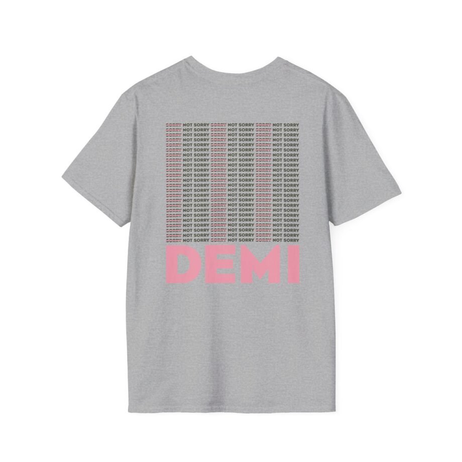 Demi Lovato Not Sorry Unisex Softstyle T-Shirt