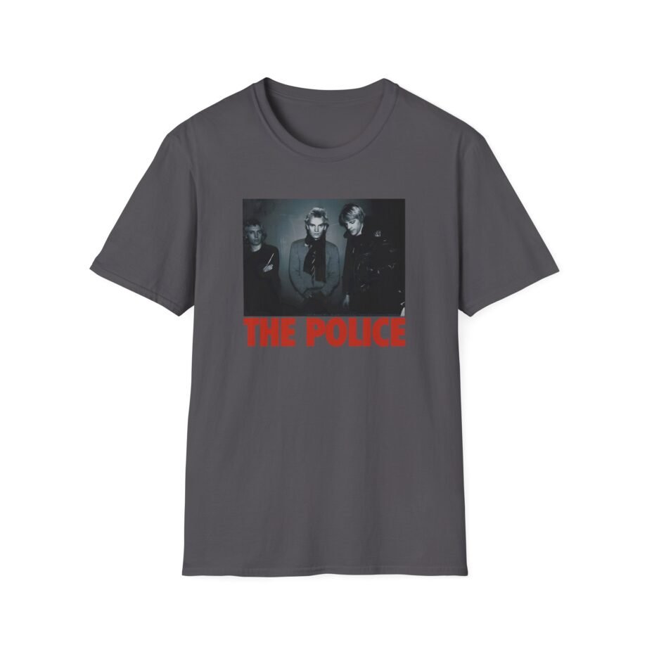 The Police Against the Wall Unisex Softstyle T-Shirt
