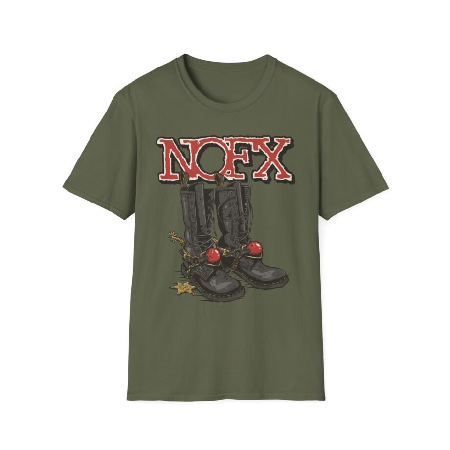 Nofx Boots Unisex Softstyle T-shirt