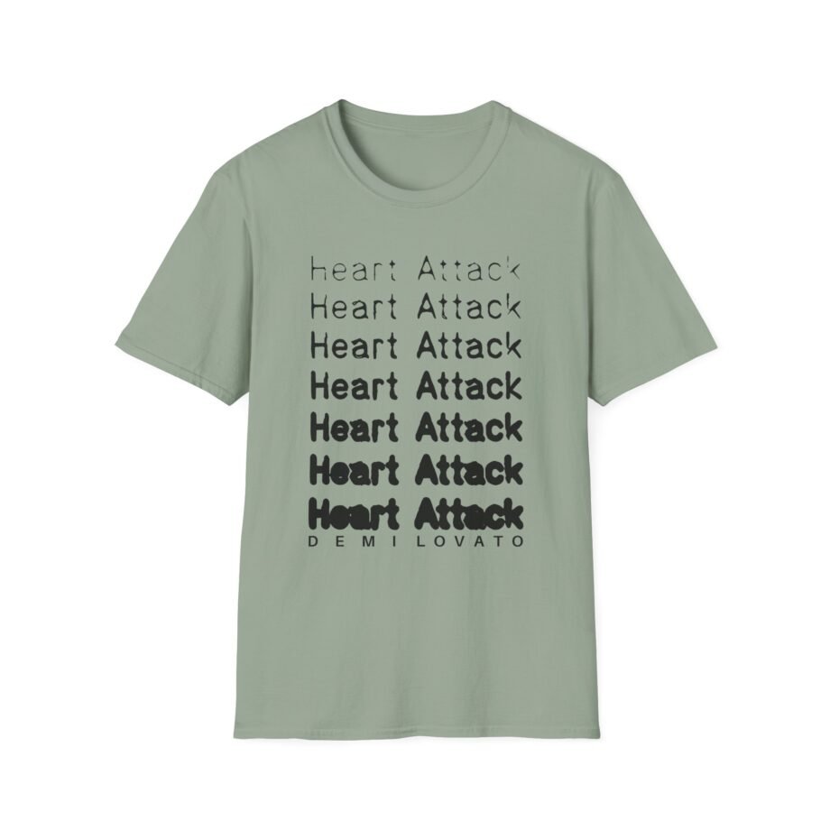 Demi Lovato Heart Attack Anniversary Unisex Softstyle T-Shirt