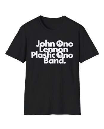 John Lennon Plastic Ono Band Unisex Softstyle T-Shirt
