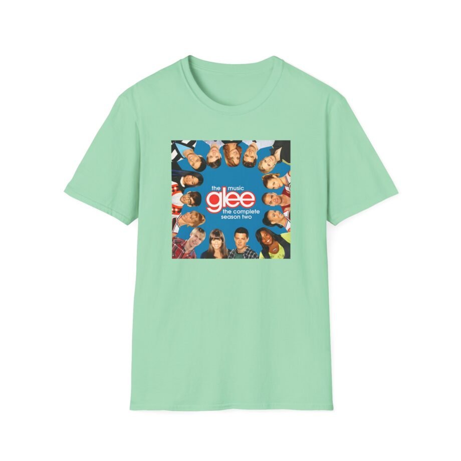 Glee Cast Silhouette Musical Unisex Softstyle T-Shirt