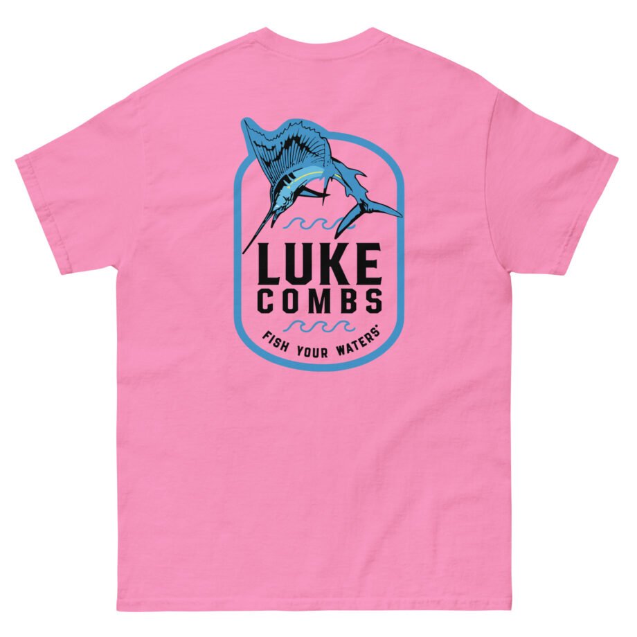 Luke Combs Fish Your Waters Sailfish Unisex classic tee