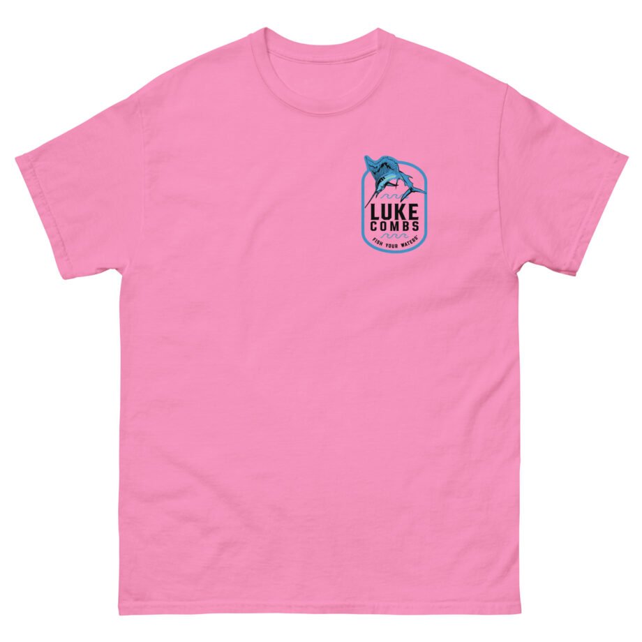 Luke Combs Fish Your Waters Sailfish Unisex classic tee
