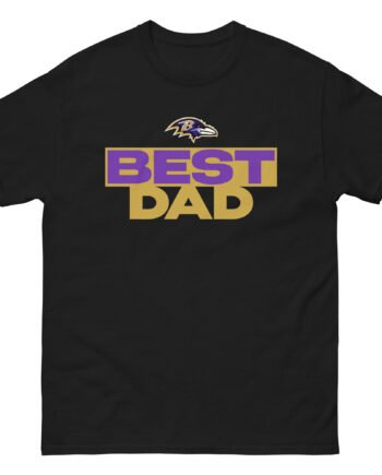 Ravens Best Dad Unisex classic tee