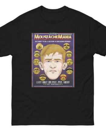 Almighty Moustache Mania Unisex classic tee