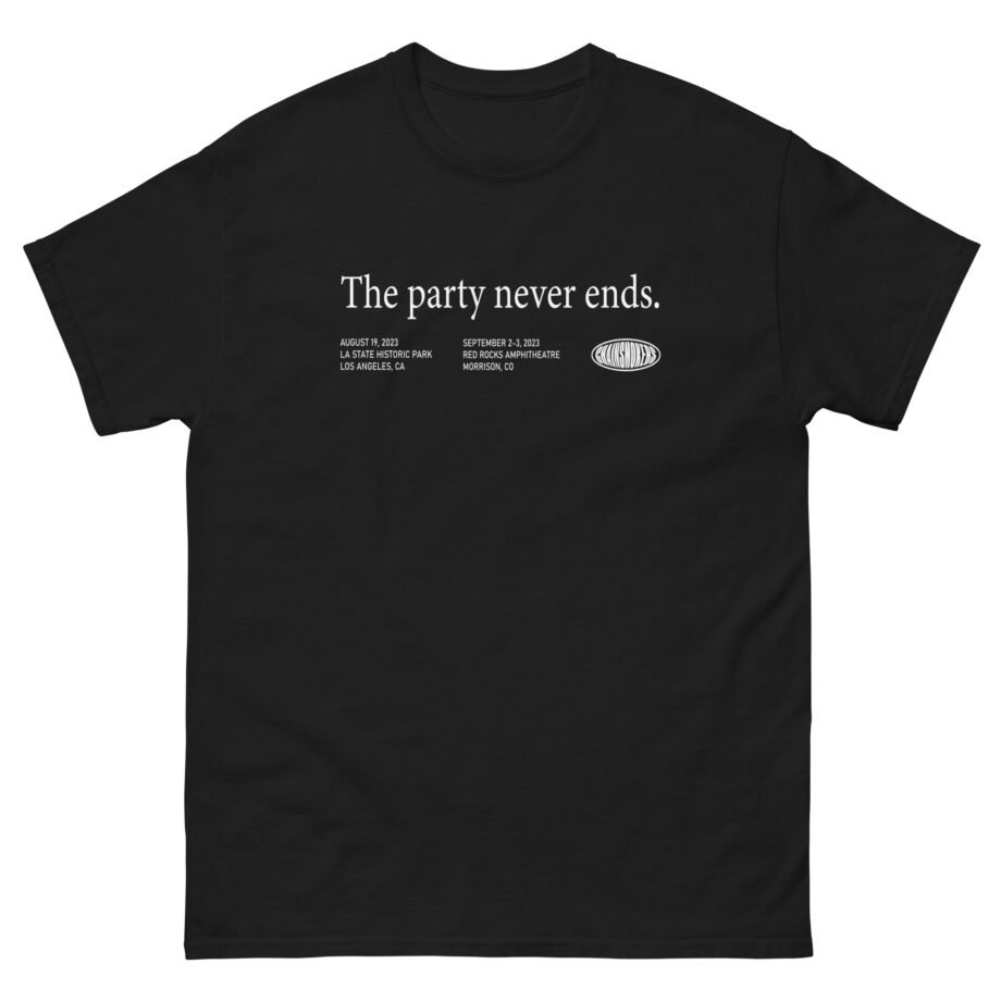 The Chainsmokers The Party Never Ends Unisex classic tee