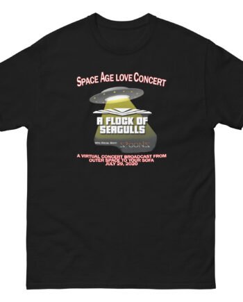 A Flock of Seagulls Space Age Love Concert Unisex classic tee