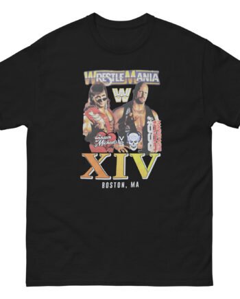 Lauv Wrestlemania Xiv 1998 Boston Unisex classic tee